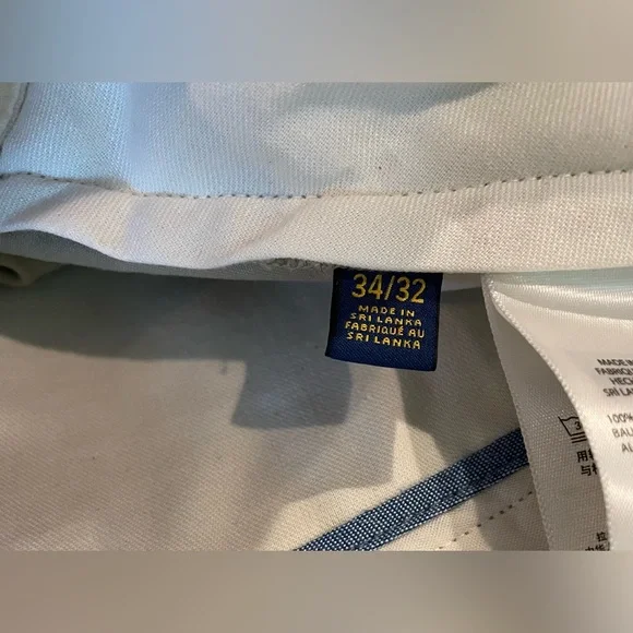 NWT POLO Ralph Lauren Classic Fit Khaki Pant, size 34/32